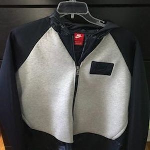 Mixed Material Nike Jacket